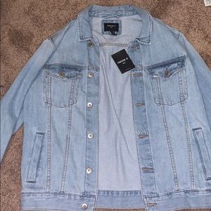 Forever 21 light wash jean jacket